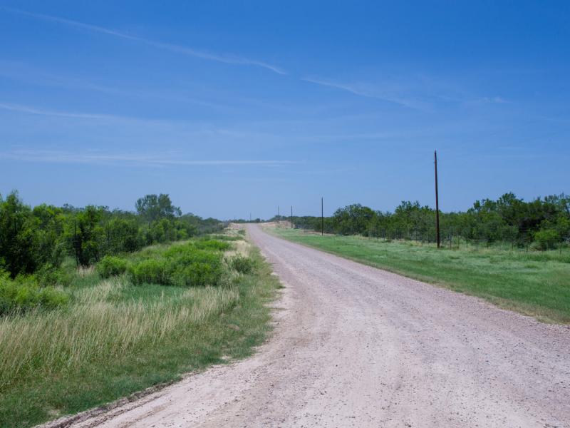 Dirt Road on La Salle Co Texas Ranch