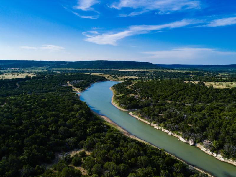 creeks land in texas