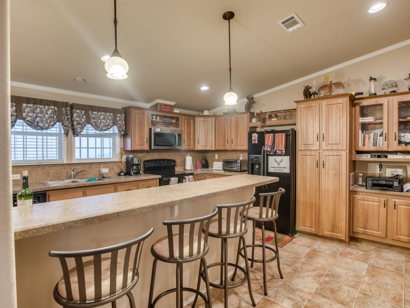 Meyers Springs Ranch Open Concept Kitchen