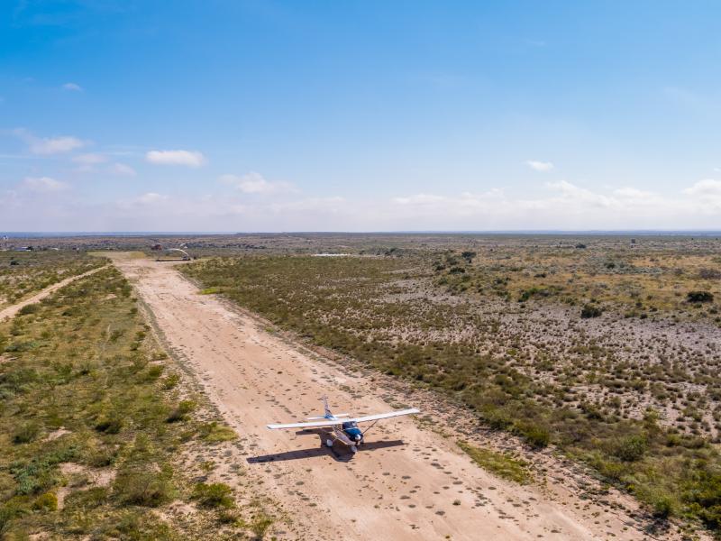 Meyers Springs Ranch has two runways