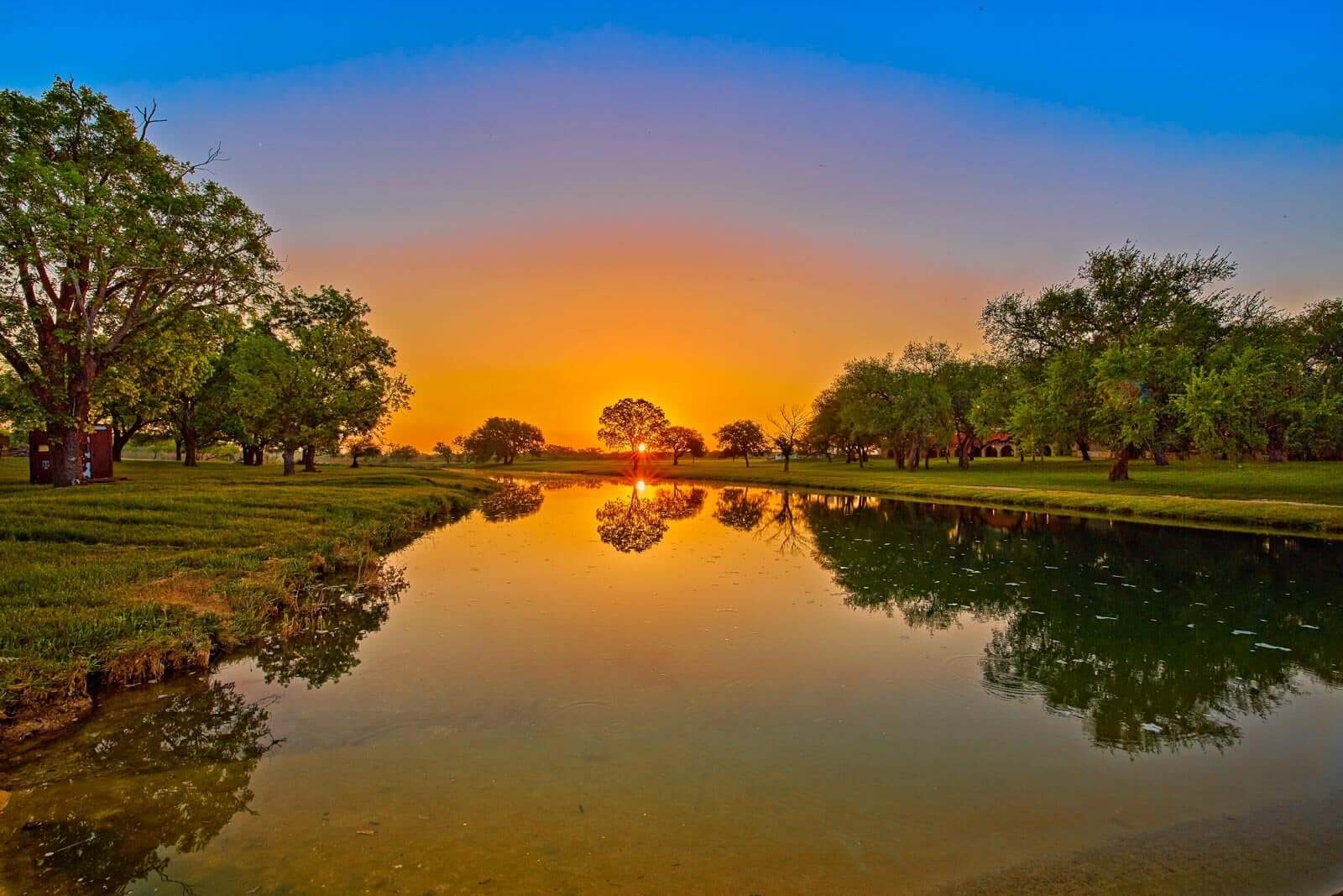 Beautiful sunset in Dos Angeles Ranch